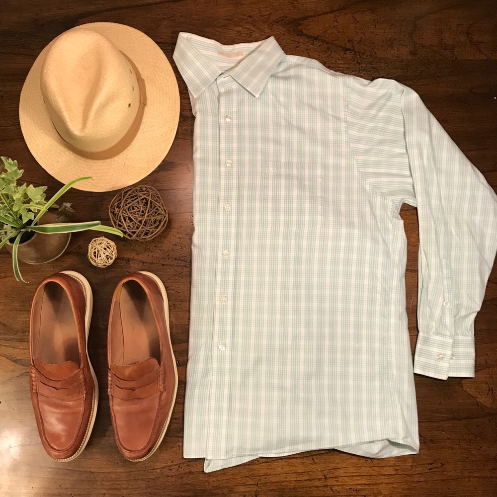 MICHAEL KORS - Men’s Tailored Button-Down Shirt